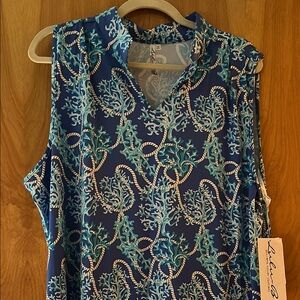 Lulu lulu B Blue Sleeveless dress